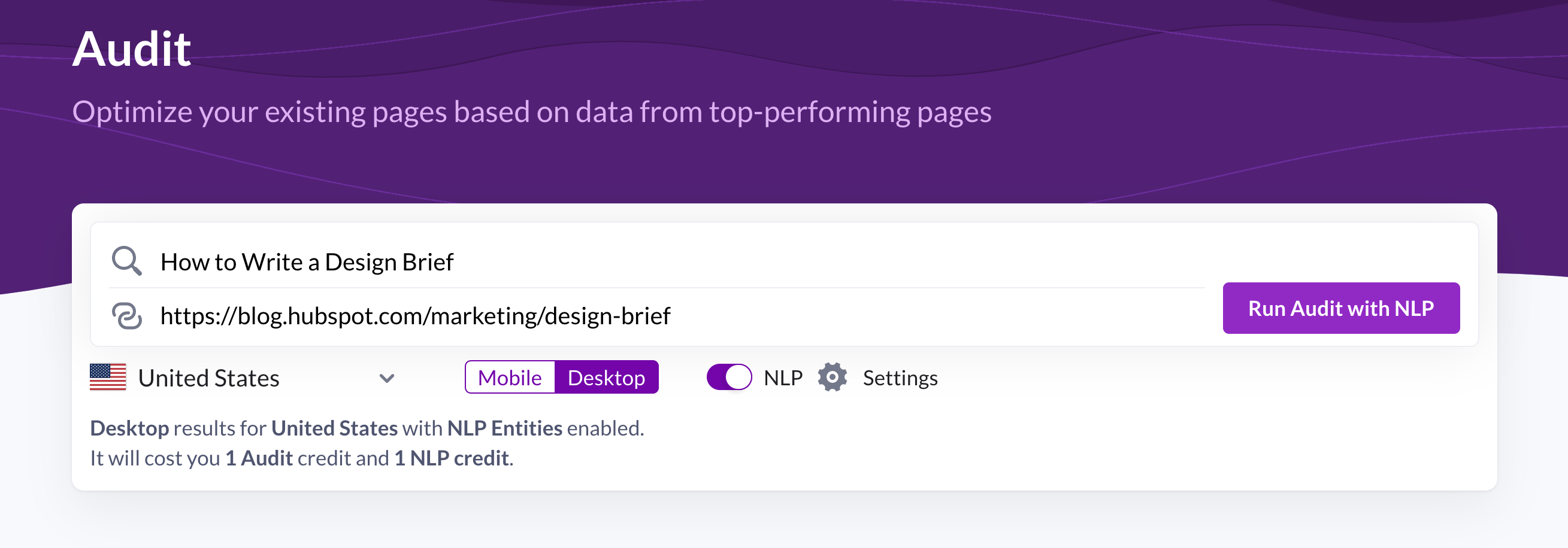 Surfer seo content audit is a great on page optimization tool and let's you improve your blog post with internal links and keywords