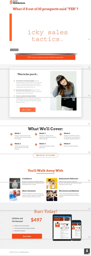 How to Create Landing Pages that Convert 2 example of high converting landing page
